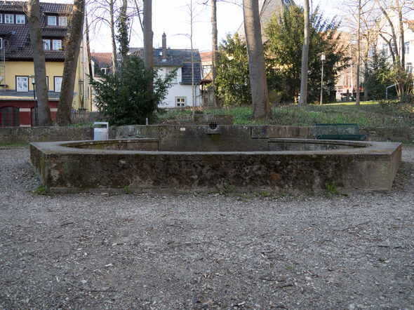 Brunnen auf dem Salvator-Friedhof