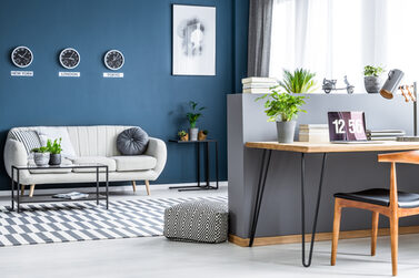 neu eingerichtete Wohnung