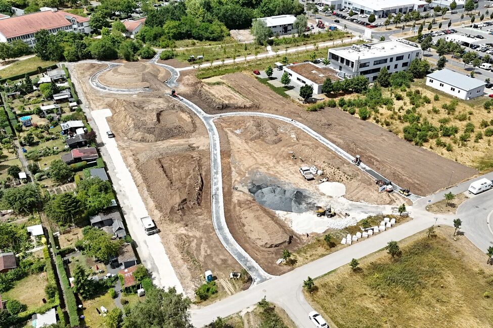 Park der Arten West: Erdarbeiten laufen