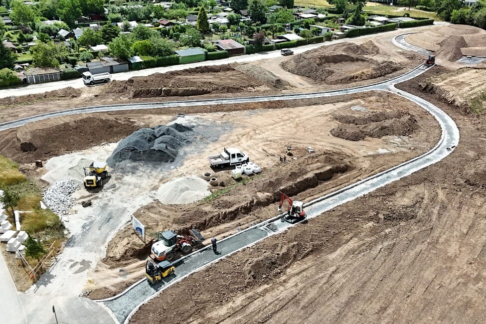 Park der Arten West: Erdarbeiten laufen