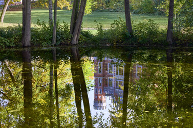 Der Teich des Ketschendorfer Parks