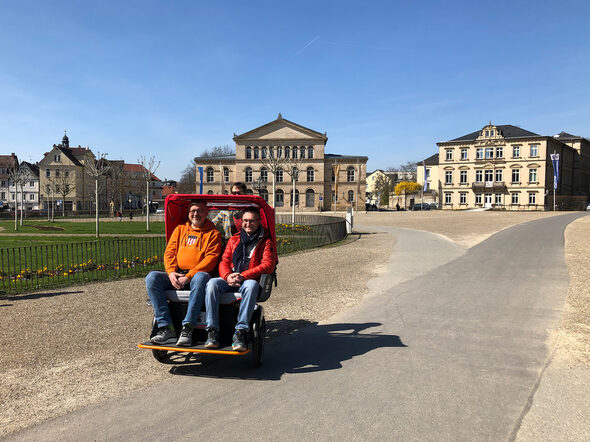 Per Rikscha Coburg entdecken
