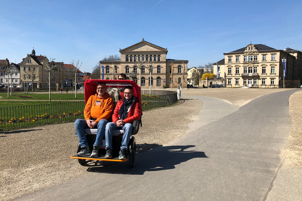 Per Rikscha Coburg entdecken