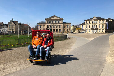Per Rikscha Coburg entdecken