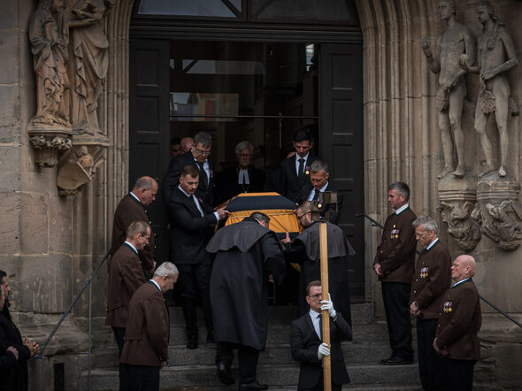 Trauerfeier Prinz Andreas - Andreas Prinz von Sachsen-Coburg und Gotha begibt sich auf seine letzte Reise.