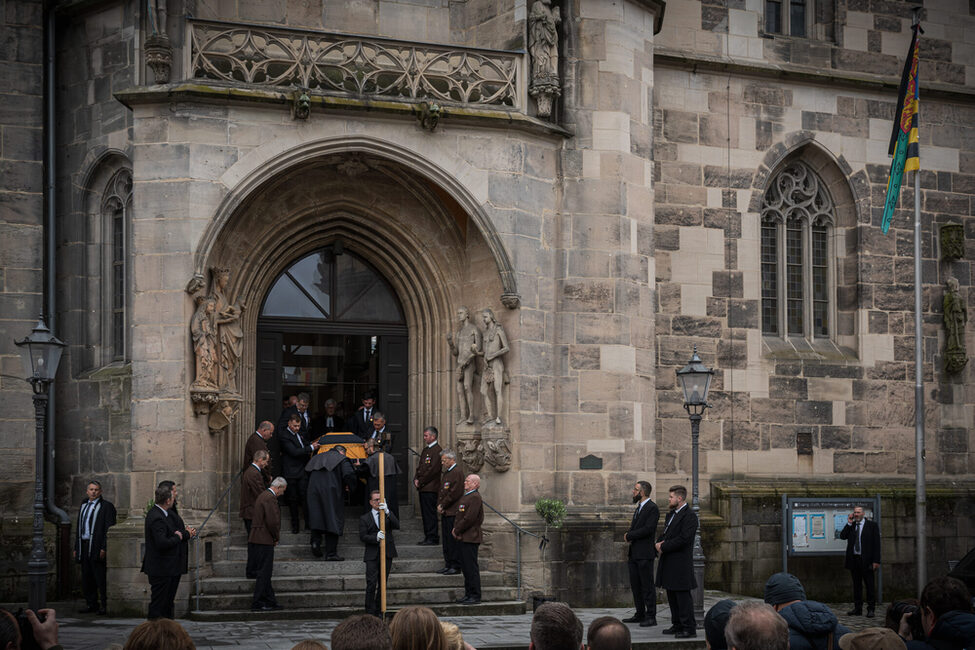 Trauerfeier Prinz Andreas - Andreas Prinz von Sachsen-Coburg und Gotha begibt sich auf seine letzte Reise.