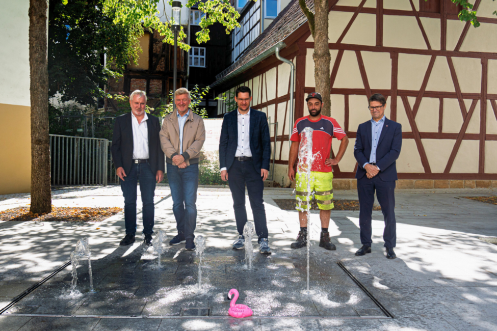 Wasserspiel in der Schenkgasse