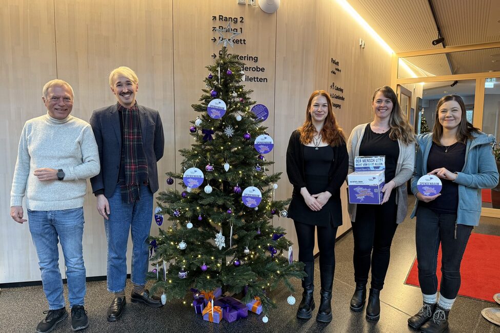 Spendenbaum Kulturtafel im Globe