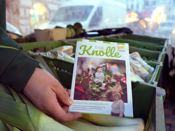 Die zweite Ausgabe unseres Marktmagazins "Knolle" ist fertig.