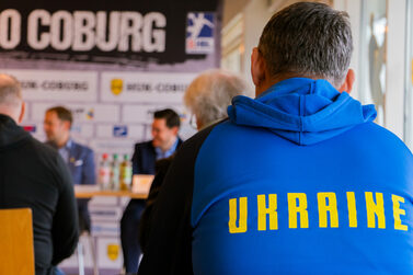 Die ukrainische Handballnationalmannschaft wird ein E-Quali-Spiel in Coburg austragen.
