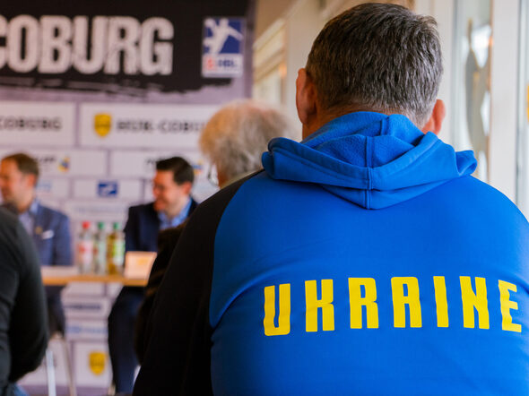 Die ukrainische Handballnationalmannschaft wird ein E-Quali-Spiel in Coburg austragen.