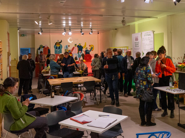 Wiedereröffnung des Zukunftsraums im Februar 2025.