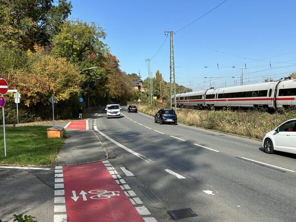 Im Weichengereuth befinden sich derzeit zwei Spuren.