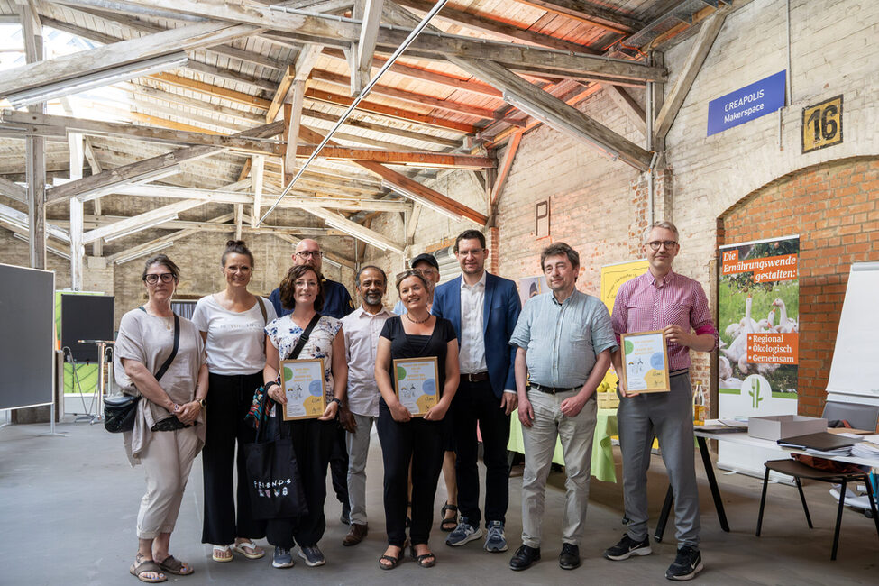 Gruppenbild der Preisträger*innen