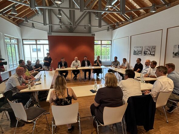 Konferenz von Bürgermeistern der Region Coburg zum Zukunft des Klinikums