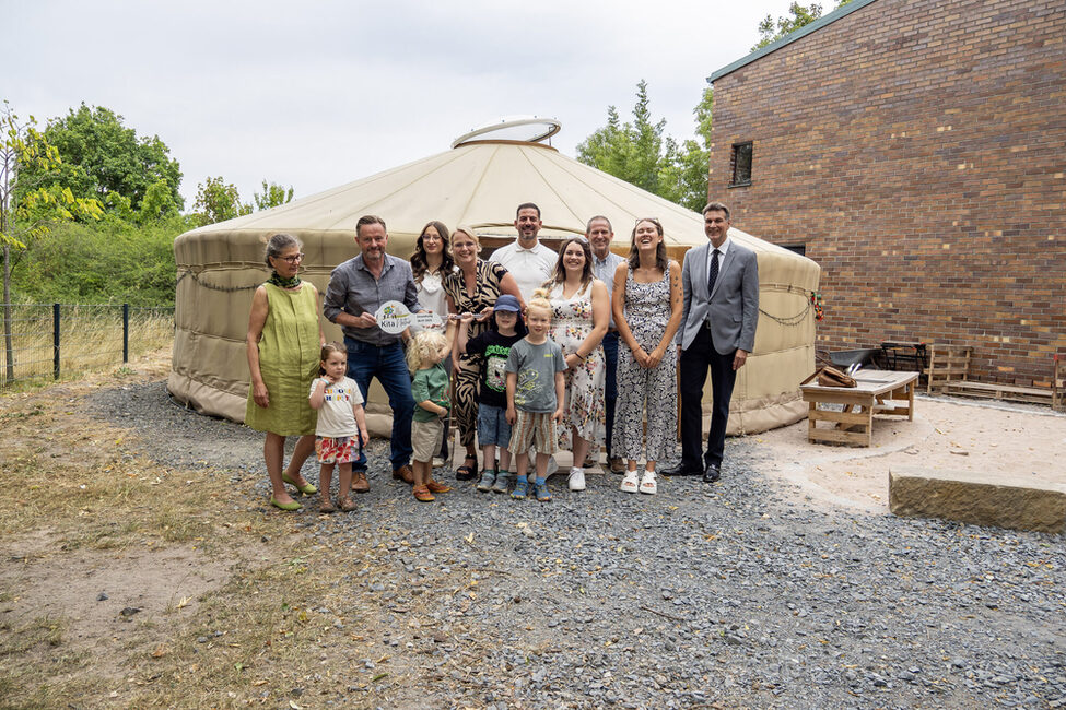 Eröffnung der Kita Natur im Thüringer Viertel