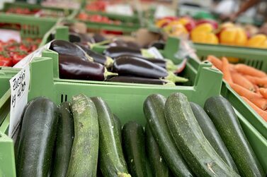 Zuccini, Auberginen, Paprika und vieles mehr, gibt es frisch auf den Coburger Märkten
