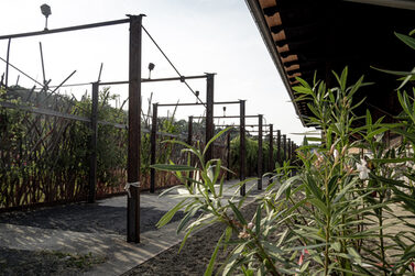 Außenbereich des alten Güterbahnhof