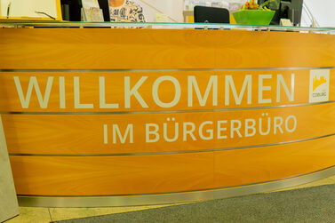 Empfangstresen Bürgerbüro