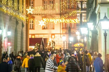 Besonderer Glanz in der ganzen Innenstadt