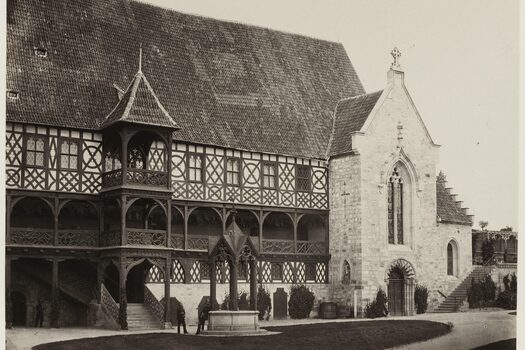 Die Lutherkapelle vor dem Umbau 1857.