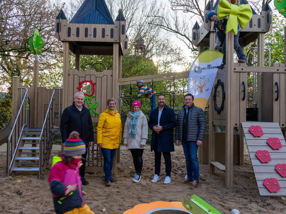 v.l.: Bernhard Ledermann, Meike Sommer, Ina Weibelzahl, Can Aydin, Andreas Bittermann