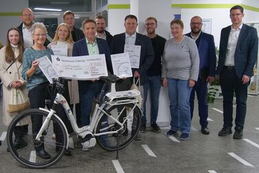 Stadtradeln 2025: Die besten der insgesamt 912 Teilnehmer bei der Stadtradeln-Aktion 2025 in Stadt und Landkreis Coburg sind im Landratsamt ausgezeichnet worden.