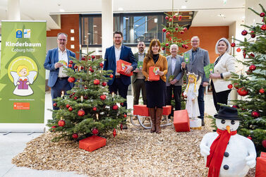 Von links: Dr. Martin Faber, Dominik Sauerteig, Can Aydin, Bianca Haischberger, Dieter Ritz, Dr. Carsten Ritzau und Manuela Glaser.