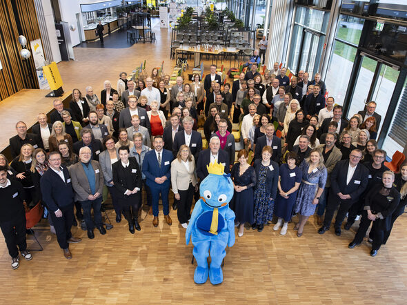 Zahlreiche Partner waren zur großen Jubiläumsveranstaltung gekommen