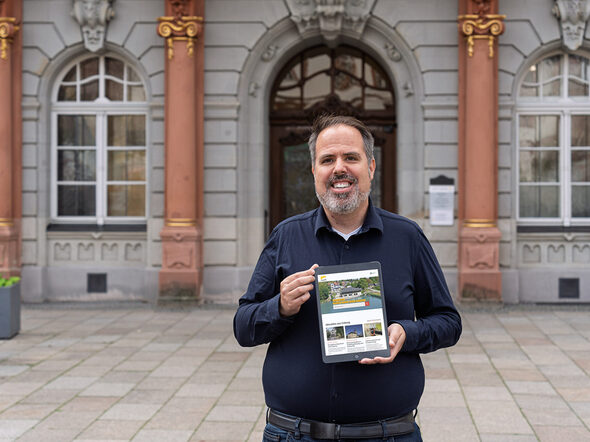 Der CDO der Stadt Coburg, Stefan Fey, ist für die Digitalisierung der Verwaltung zuständig.