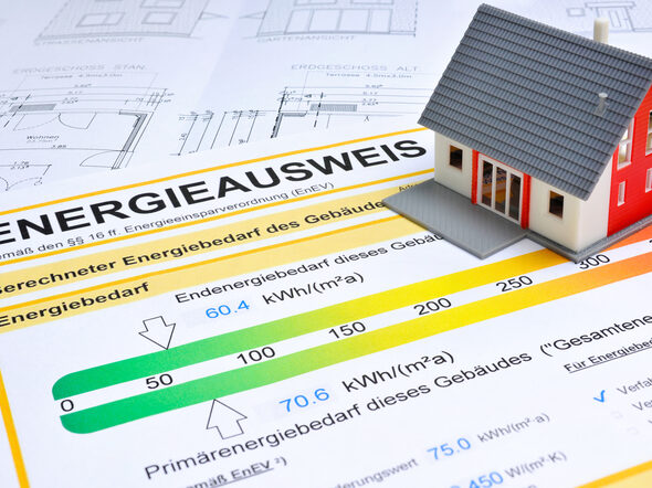 Energieausweis für ein Gebäude