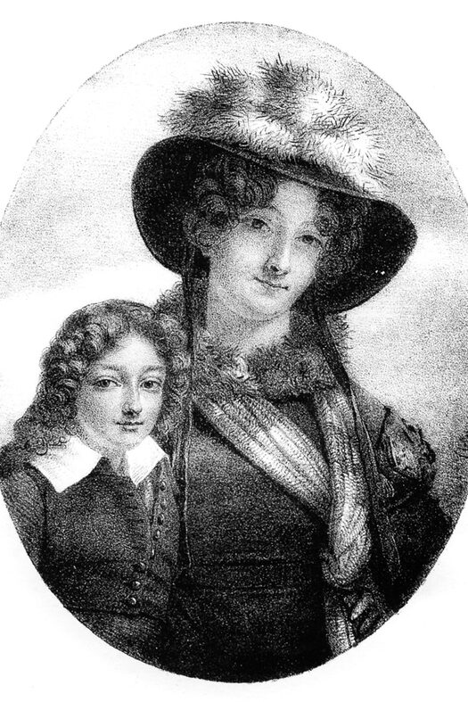 Pauline Panam mit ihrem Sohn