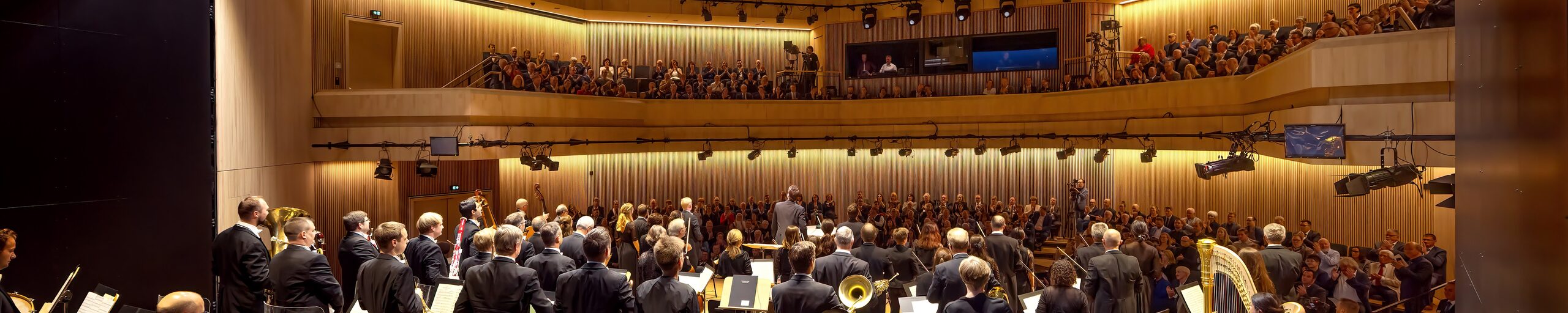 Blick auf die Bühne des Globe