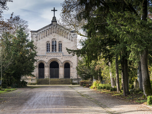 Mausoleum auf dem Friedhof Coburg