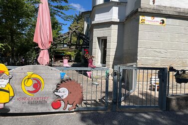 Eingangsbereich der Kinderkrippe