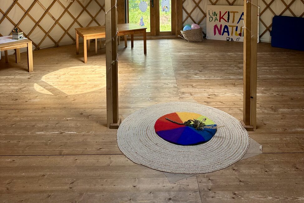 Unser Herzstück die Jurte.