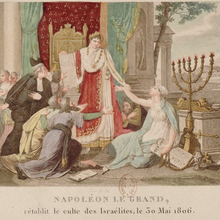 Napoleon stellt den israelitischen_Kult wieder her, 30. Mai 1806