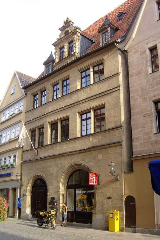 Das Wohnhaus der Familie Simon in der Herrngasse