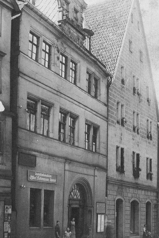 Das Haus Herrngasse 4 um 1890