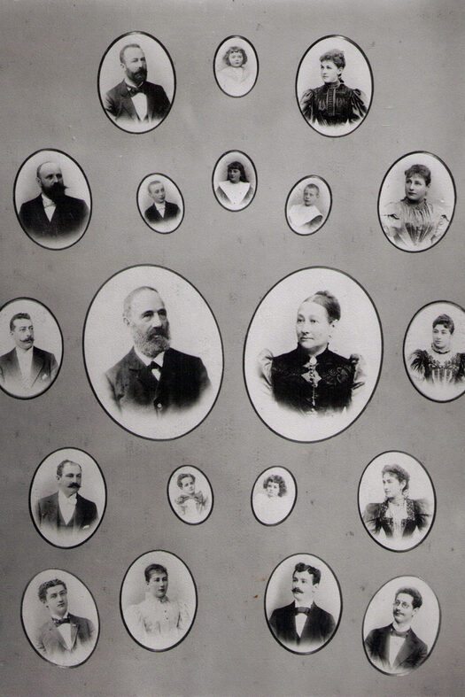 Tafel der Familie Stern