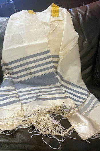 Gebetsschal (Tallit) verwendet von Horst Plessner