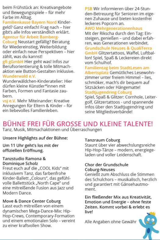 Flyer für das Familienfest - Seite 4