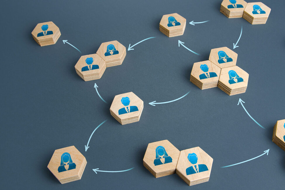 Teilnehmer*innen eines Wirtschaftskreislaufs