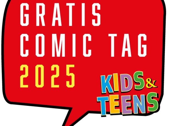 Rote Sprechblase mit Schriftzug Comic Tag