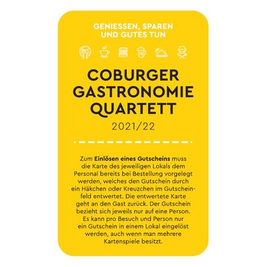 Gastronomie Quartett