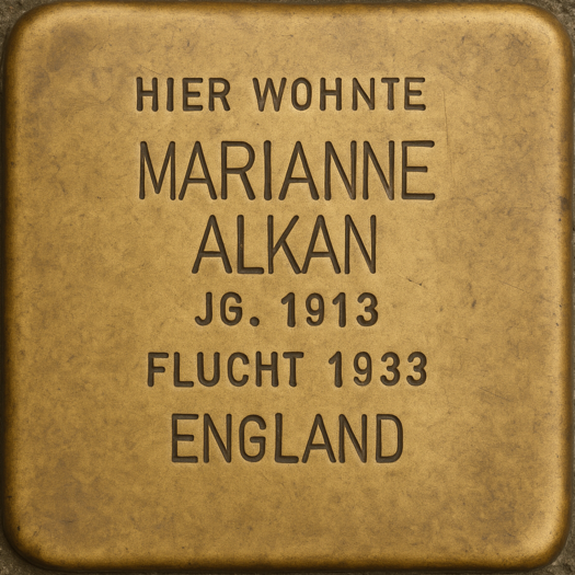 Stolperstein von Marianne Alkan