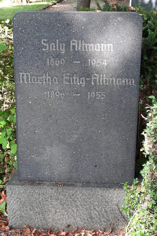 Grabstätte von Sali Altmann