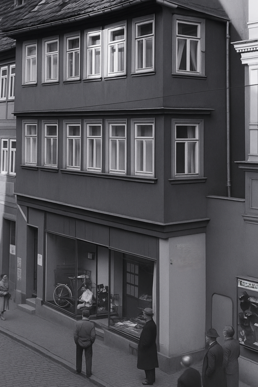 Wohnhaus der Familie Baumwollspinner in der Judengasse