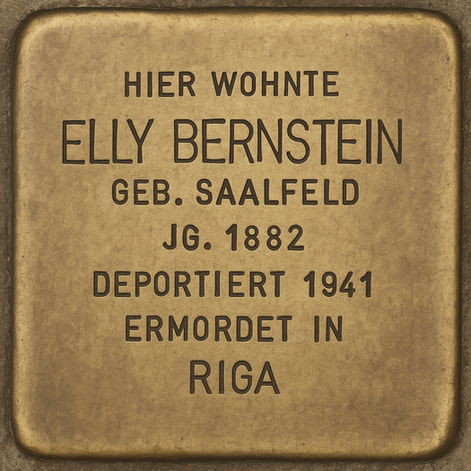 Stolperstein von Elly Bernstein