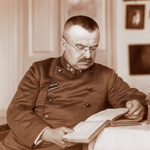 Dr. Moritz Cramer in Uniform, um 1916